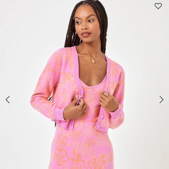 L Space Spring Fling MIDI Dress Size M. SOLD OUT ONLINE - Picture 2 of 5